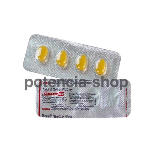 Blister Tadacip 20 mg