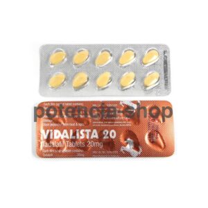 Detail blistra Vidalista 20 mg